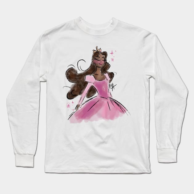 Enchanting Princess Long Sleeve T-Shirt by The Mindful Maestra